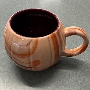 Starbucks Fall orange cream mug